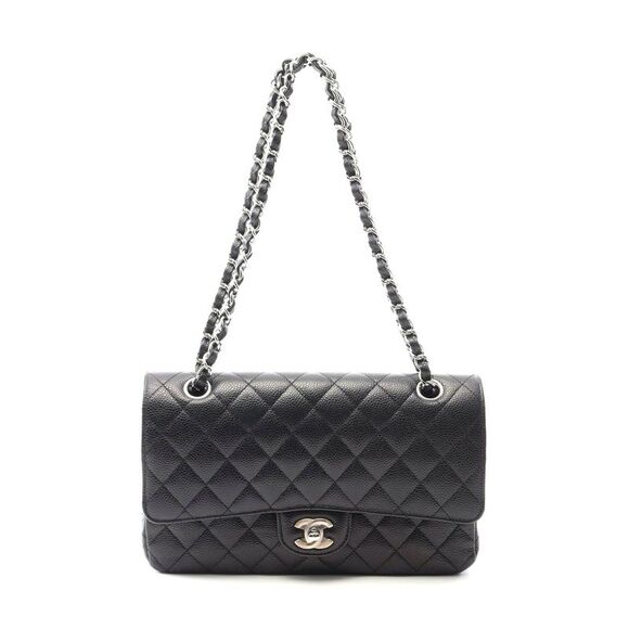Chanel Matelasse Leather Shoulder Bag Black - Picture 1 of 10